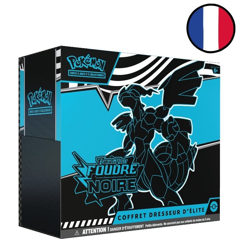 Elite Trainer Box (ETB) Pokémon – Écarlate & Violet : Flamme Blanche / Foudre Noire (EV08) – Français