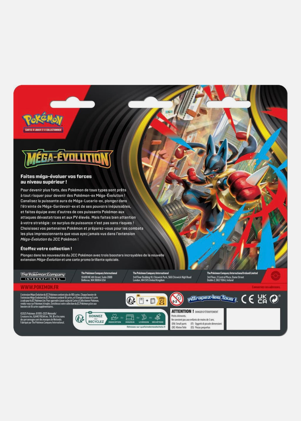 Tripack Pokémon – Méga-Évolution (Psykokwak / Akwakwak) – ME01 – Français