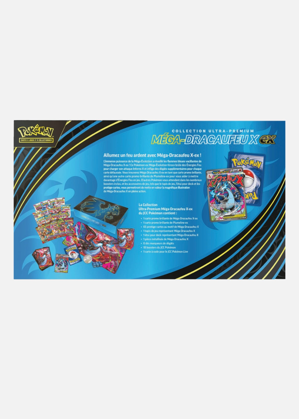 Pokémon Ultra Premium Collection (UPC) – Méga Dracaufeu – Français