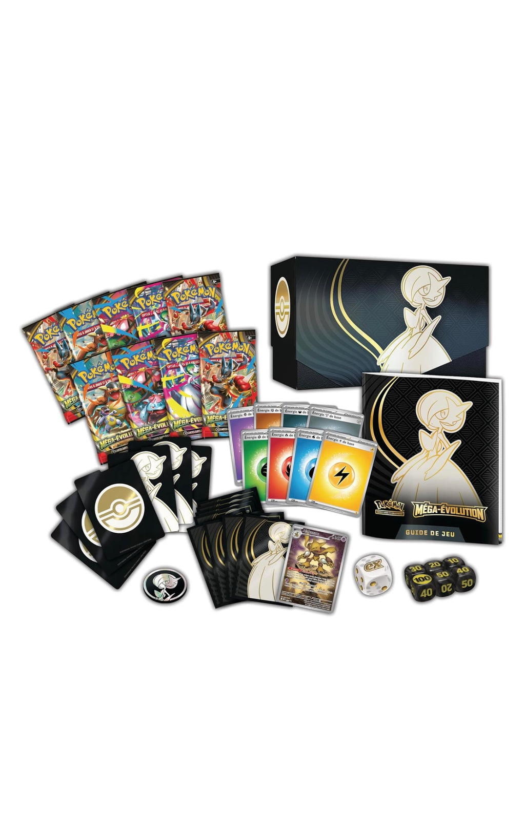 Elite Trainer Box (ETB) Pokémon – Méga-Évolution (Lucario / Gardevoir) – ME01 – Français